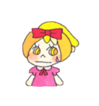 Peach color girl（個別スタンプ：17）