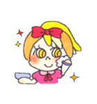 Peach color girl（個別スタンプ：26）