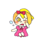 Peach color girl（個別スタンプ：29）