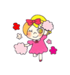 Peach color girl（個別スタンプ：39）