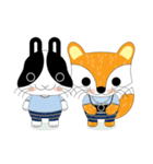 A nice couple (The fox and the rabbit)（個別スタンプ：34）
