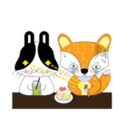 A nice couple (The fox and the rabbit)（個別スタンプ：35）