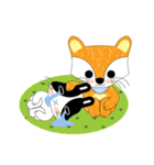 A nice couple (The fox and the rabbit)（個別スタンプ：38）