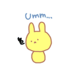 帰国子女うさぎ（個別スタンプ：2）