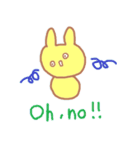 帰国子女うさぎ（個別スタンプ：7）