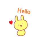 帰国子女うさぎ（個別スタンプ：11）