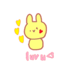 帰国子女うさぎ（個別スタンプ：13）
