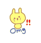 帰国子女うさぎ（個別スタンプ：15）