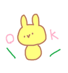 帰国子女うさぎ（個別スタンプ：34）