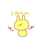 帰国子女うさぎ（個別スタンプ：40）