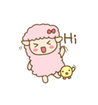 Sheep and Chick (English)（個別スタンプ：3）