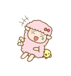 Sheep and Chick (English)（個別スタンプ：7）