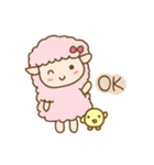 Sheep and Chick (English)（個別スタンプ：19）