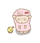 Sheep and Chick (English)（個別スタンプ：23）