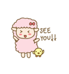 Sheep and Chick (English)（個別スタンプ：34）