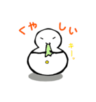 日本式雪だるま（個別スタンプ：26）