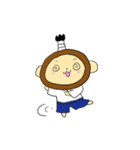サムライ モンキー ござる（個別スタンプ：9）
