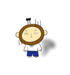 サムライ モンキー ござる（個別スタンプ：14）