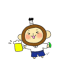 サムライ モンキー ござる（個別スタンプ：26）