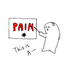 PAIN-MANのネガティブな日常（個別スタンプ：4）