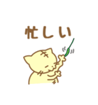 三文字ねこ（個別スタンプ：6）
