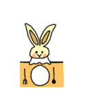 Big rabbit : Vivian（個別スタンプ：24）