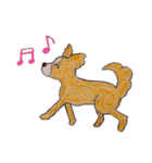パピヨンのちょっと関西弁（個別スタンプ：3）