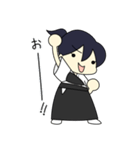 弓道女子（個別スタンプ：5）