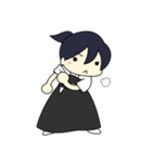 弓道女子（個別スタンプ：6）