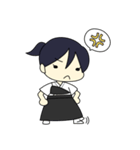 弓道女子（個別スタンプ：9）