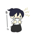 弓道女子（個別スタンプ：13）
