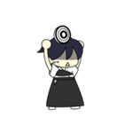 弓道女子（個別スタンプ：15）