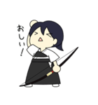 弓道女子（個別スタンプ：16）