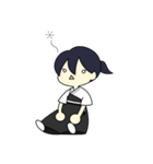 弓道女子（個別スタンプ：17）