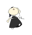 弓道女子（個別スタンプ：23）