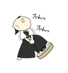 弓道女子（個別スタンプ：25）