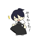 弓道女子（個別スタンプ：26）