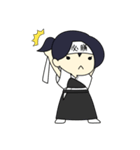 弓道女子（個別スタンプ：30）
