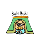 ニヒルなブタのスタンプ（個別スタンプ：2）