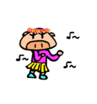 ニヒルなブタのスタンプ（個別スタンプ：37）