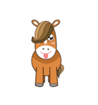 Brown Horse（個別スタンプ：1）