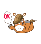 Brown Horse（個別スタンプ：6）