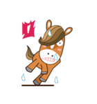Brown Horse（個別スタンプ：8）
