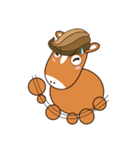 Brown Horse（個別スタンプ：15）