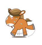 Brown Horse（個別スタンプ：16）