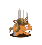 Brown Horse（個別スタンプ：30）