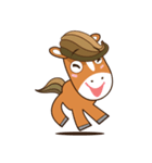 Brown Horse（個別スタンプ：39）