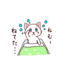 しろねこちゃんスタンプ（個別スタンプ：28）