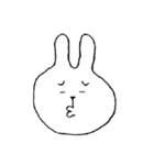 変顔うさぎ（個別スタンプ：12）