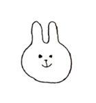 変顔うさぎ（個別スタンプ：39）